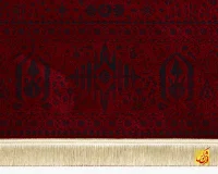 فرش وینتیج 217 لاکی سرمه‌ای - Image 6