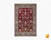 فرش وینتیج 219 لاکی حاشیه آبی - تصویر 2