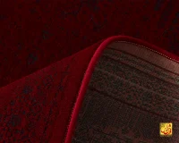 فرش وینتیج 227 لاکی سرمه‌ای - تصویر 9