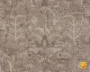 فرش وینتیج 3303 نسکافه‌ای کرم حاشیه سبز - تصویر 5