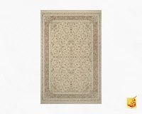 فرش کلاسیک 1521 بژ - Image 2