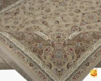 فرش کلاسیک 1521 بژ - Image 6