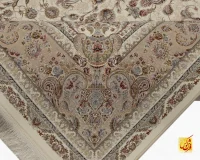 فرش کلاسیک 1521 کرم - Image 7