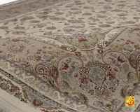 فرش کلاسیک 1521 کرم - Image 8