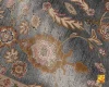 فرش وینتیج 17102 آبی حاشیه ذغالی - تصویر 10