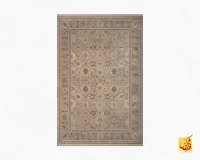 فرش وینتیج 17104 کرم بژ - Image 2