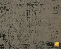 فرش وینتیج 413 طوسی کرم - Image 3