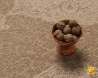 فرش وینتیج 5308 کرم نسکافه‌ای - تصویر 10