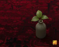 فرش وینتیج 7010 روناسی مشکی - Image 8