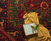 فرش کلاسیک 704 سبز