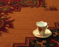 فرش کلاسیک 708 دارچینی - Image 5