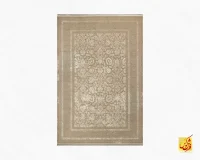 فرش وینتیج 7796 کرم طوسی - تصویر 2