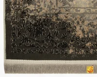 فرش وینتیج 9303 طوسی کرم - Image 6