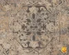 فرش وینتیج 9307 طوسی آجری - تصویر 4