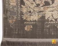 فرش وینتیج 9307 طوسی آجری - Image 6