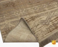 فرش وینتیج 9374 کرم طوسی - تصویر 6