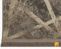 فرش مینیمال 9506 طوسی کرم - Image 6