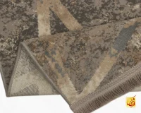 فرش مینیمال 9506 طوسی کرم - Image 7