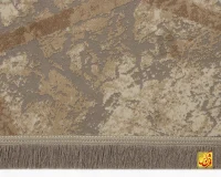 فرش مینیمال 9508 کرم طوسی - Image 5