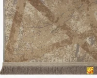 فرش مینیمال 9508 کرم طوسی - Image 6