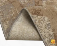 فرش مینیمال 9508 کرم طوسی - Image 8