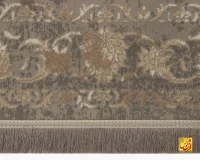 فرش وینتیج 9530 طوسی کرم - Image 5