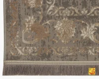 فرش وینتیج 9530 طوسی کرم - Image 6