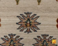 فرش وینتیج 40130 کرم - Image 4