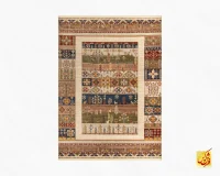 فرش وینتیج 40175 کرم - Image 2