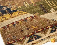 فرش وینتیج 40175 کرم - Image 6
