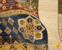 فرش وینتیج 40175 کرم - Image 7