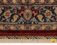 فرش وینتیج 40203 لاکی حاشیه سرمه‌ای - Image 5