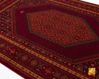 فرش کلاسیک 724 زرشکی - Image 3