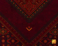 فرش کلاسیک 724 زرشکی - Image 4