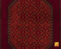 فرش کلاسیک 724 زرشکی - Image 5
