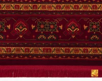فرش کلاسیک 724 زرشکی - Image 7