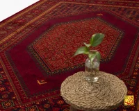 فرش کلاسیک 724 زرشکی