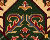 فرش کلاسیک 7022 سبز - Image 4