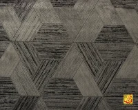 فرش وینتیج 21607 مشکی طوسی - Image 3