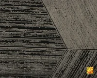 فرش وینتیج 21607 مشکی طوسی - Image 4