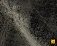 فرش وینتیج 21652 مشکی طوسی