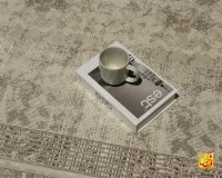 فرش کناره وینتیج 3150 کرم نسکافه‌ای - Image 8