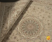 فرش کلاسیک فروغ بژ - Image 8