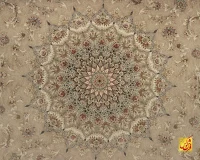 فرش کلاسیک فروغ بژ - Image 9