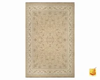 فرش کلاسیک شروین بژ - Image 2