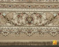 فرش کلاسیک شروین بژ - Image 6