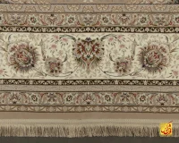 فرش کلاسیک سیران بژ - Image 3