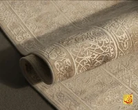 فرش وینتیج 742222 کرم - Image 9