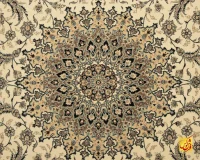فرش کلاسیک کد 002_ رنگ 1101 کرم بژ