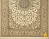 فرش کلاسیک کد 002_ رنگ 1101 کرم بژ